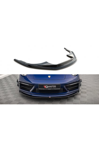 Maxton Design spoiler pod přední nárazník pro Porsche 911 992 Carrera/Carrera S Aero, carbon-Look