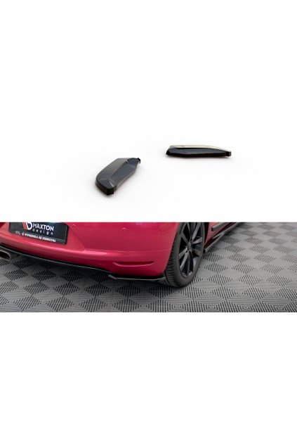 Maxton Design boční difuzory pod zadní nárazník pro Volkswagen Scirocco Mk3, carbon-Look