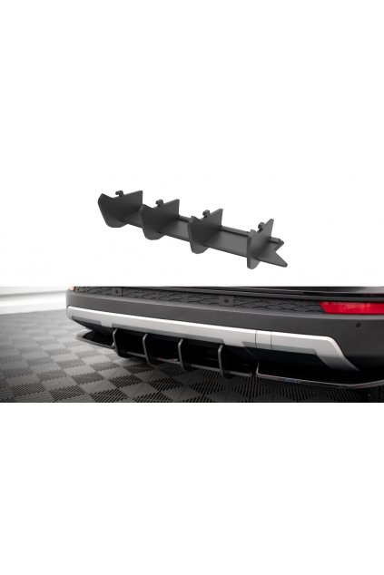 Maxton Design "Street Pro" difuzor zadního nárazníku pro Seat Ateca Mk1, plast ABS bez povrchové úpravy