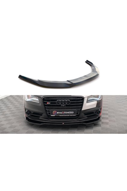 Maxton Design spoiler pod přední nárazník pro Audi S8 D4, carbon-Look