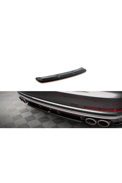 Maxton Design středový spoiler pod zadní nárazník pro Audi S8 D5, carbon-Look