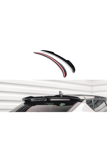 Maxton Design horní prodloužení spoileru pro Kia EV6 Mk1 GT-Line, carbon-Look