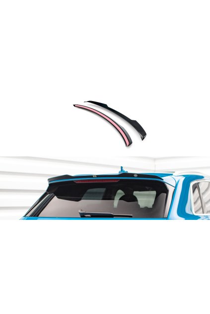 Maxton Design prodloužení spoileru pro Audi E-Tron Standard, černý lesklý plast ABS