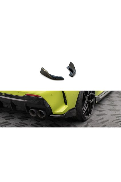 Maxton Design boční difuzory pod zadní nárazník v.6 pro BMW řada 1 F40, carbon-Look, M-Pack/M135i