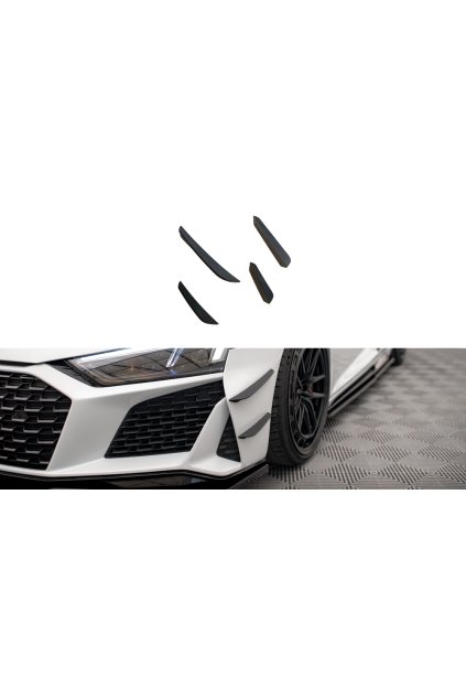 Maxton Design přítlačná křidélka předního nárazníku pro Audi R8 Mk2 Facelift