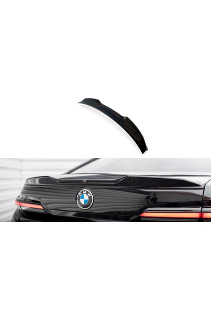 Maxton Design prodloužení spoileru 3d pro BMW řada 7 G70 M760e, G70 M-Pack, carbon-Look