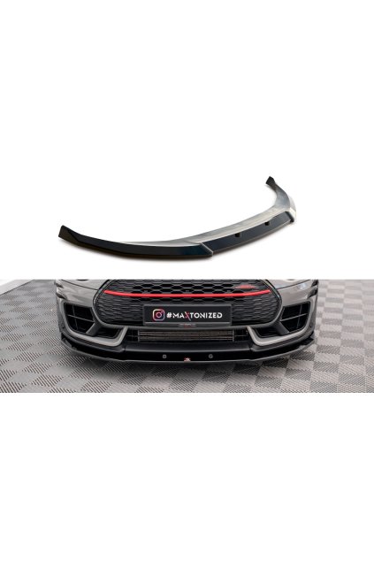 Maxton Design spoiler pod přední nárazník ver.2 pro Mini Clubman F54 John Cooper Works, carbon-Look