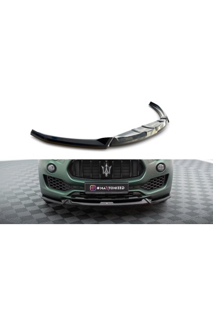 Maxton Design spoiler pod přední nárazník pro Maserati Levante Mk1 Standard, carbon-Look