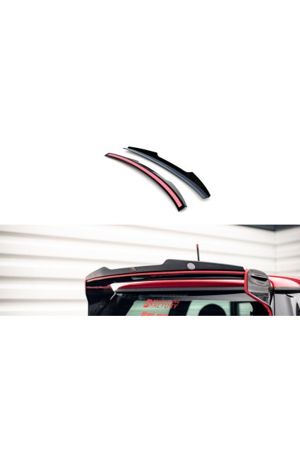 Maxton Design prodloužení spoileru ver.2 pro Mini Cooper R56 JCW, carbon-Look