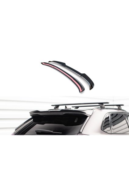 Maxton Design prodloužení spoileru pro Ford Edge Mk2 /Standard, carbon-Look