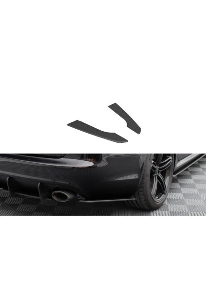 Maxton Design "Street Pro" boční difuzory pod zadní nárazník pro Audi RS6 C6, plast ABS bez povrchové úpravy