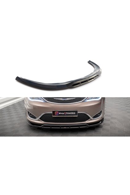 Maxton Design spoiler pod přední nárazník pro Chrysler Pacifica Mk2, carbon-Look