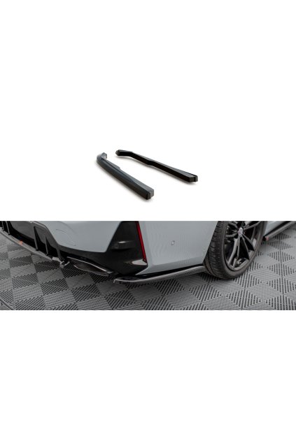 Maxton Design boční difuzory pod zadní nárazník pro BMW řada 3 G20 Facelift M340i, G21 Facelift M340i, carbon-Look
