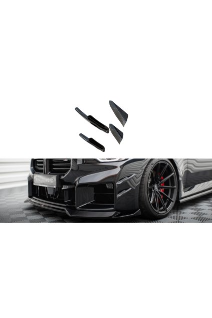 Maxton Design přítlačná křidélka předního nárazníku pro BMW M2 G87