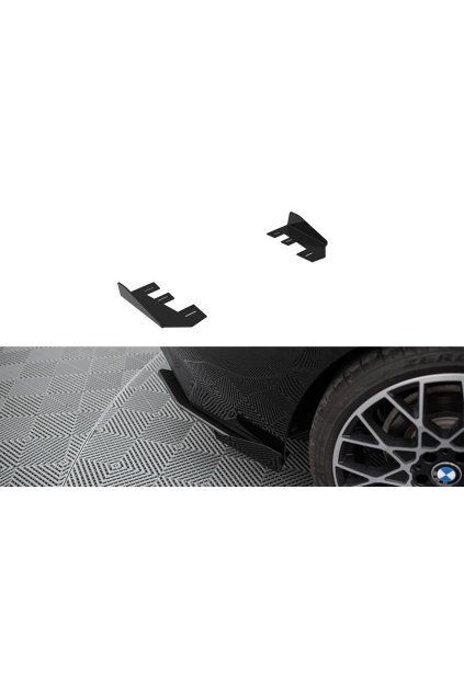 Maxton Design křidélka bočních difuzorů zad. nárazníku pro BMW řada 2 G42 Standard, plast ABS bez povrchové úpravy