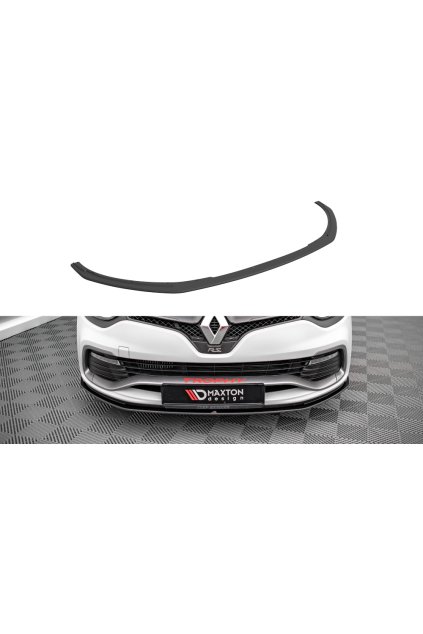 Maxton Design "Street Pro" spoiler pod přední nárazník pro Renault Clio RS Mk4, plast ABS bez povrchové úpravy