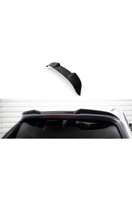 Maxton Design prodloužení spoileru 3d pro Mazda CX-60 Mk1, černý lesklý plast ABS