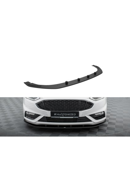 Maxton Design "Street Pro" spoiler pod přední nárazník pro Ford Mondeo Mk5 Facelift, plast ABS bez povrchové úpravy, Sport
