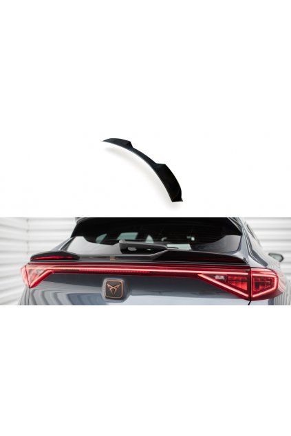 Maxton Design spodní prodloužení spoileru 3d pro Cupra Formentor Mk1, černý lesklý plast ABS