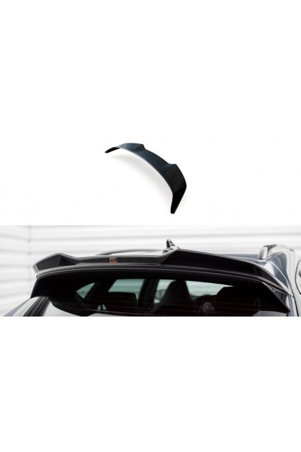 Maxton Design horní prodloužení spoileru 3d pro Cupra Formentor Mk1, černý lesklý plast ABS