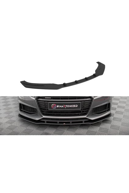 Maxton Design "Street Pro" spoiler pod přední nárazník pro Audi TT S 8S, plast ABS bez povrchové úpravy