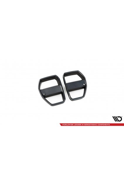 Maxton Design sportovní maska chladiče pro BMW M3 G80, karbon, pro vozy s ACC (Adaptive Cruise Control = adaptivní tempomat)