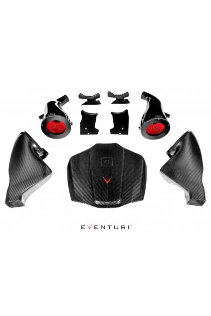 Eventuri karbonové sání pro Mercedes C190/R190 AMG GTS, povrch: lesklý karbon