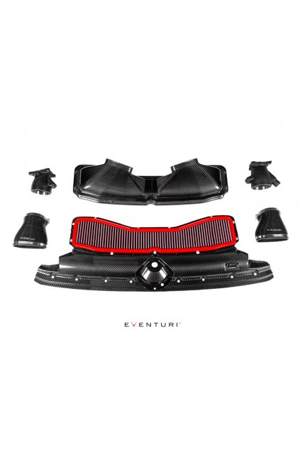Eventuri karbonové sání pro Audi RS6 C8 (2019-) 4.0 Twin turbo, povrchová úprava: lesklý karbon