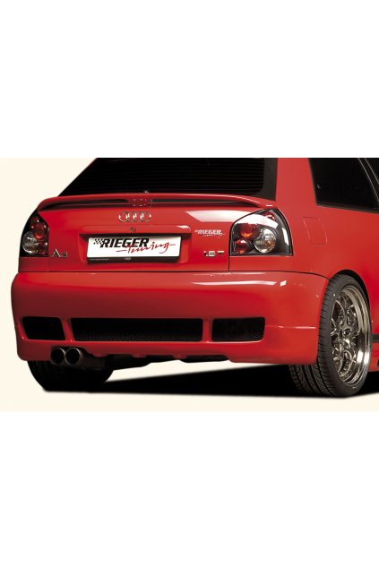 Rieger kompletní zadní nárazník S3-Look pro Audi A3 8L 3-dvéř., 5-dvéř., plast ABS bez povrchové úpravy