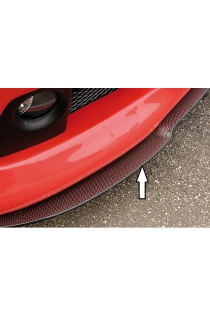 Rieger lipa pod přední nárazník Rieger pro Audi A3 8L 3-dvéř., 5-dvéř., plast ABS s povrchovou úpravou Carbon-Look, pod přední spoiler Rieger obj. kód Y 00056600, Y 000566011