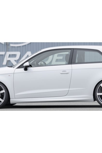 Rieger boční práh mont. strana levá pro Audi A3 8V 3-dvéř. (convertible 8V7), 3-dvéř. (hatchback 8V1) vč. faceliftu, r.v. 07/12-08/16, 09/16-, plast ABS bez povrchové úpravy