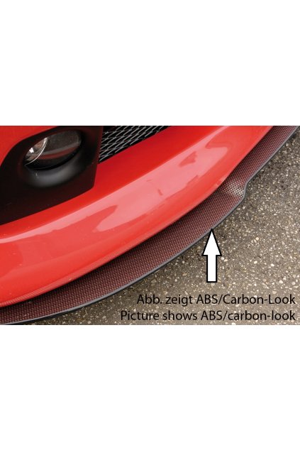 Rieger lipa pod přední nárazník S3-Look Rieger pro Audi A3 S3 8L, plast ABS bez povrchové úpravy