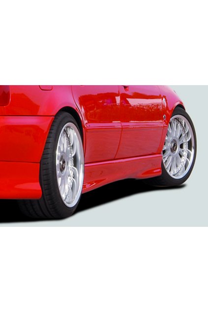 Rieger boční práh mont. strana pravá pro Audi A4 B5 avant, sedan, r.v. 11/94-98, 99-12/00, plast ABS bez povrchové úpravy, "deep version"