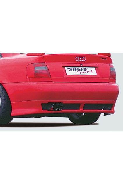 Rieger spoiler pod zadní nárazník pro Audi A4 B5 avant, sedan r.v. 11/94-98, plast ABS bez povrchové úpravy, r.v. 11.1994-1998