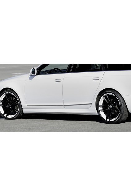 Rieger boční práh mont. strana levá pro Audi A6 S6 4F avant, sedan, r.v. 04/04-, plast ABS bez povrchové úpravy