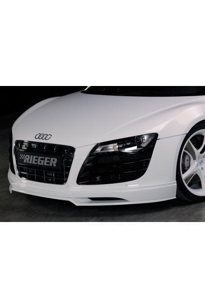 Rieger spoiler pod přední nárazník pro Audi R8 42 kupé, spyder, r.v. 04/07-, plast ABS bez povrchové úpravy