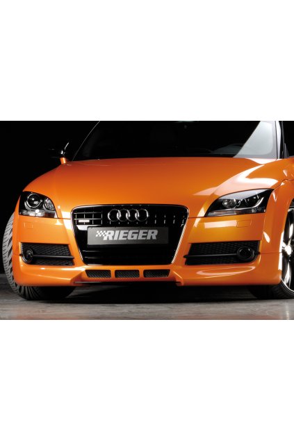 Rieger spoiler pod přední nárazník pro Audi TT 8J kupé, roadster před faceliftem, r.v. 09/06-06/10, plast ABS bez povrchové úpravy