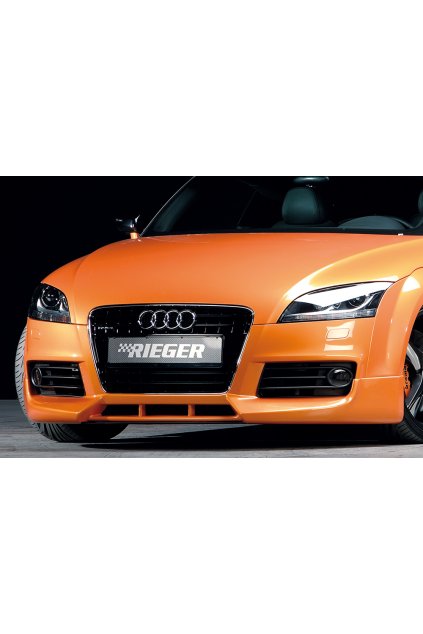 Rieger spoiler pod přední nárazník pro Audi TT 8J kupé, roadster vč. faceliftu, r.v. 07/10-, 09/06-06/10, plast ABS bez povrchové úpravy
