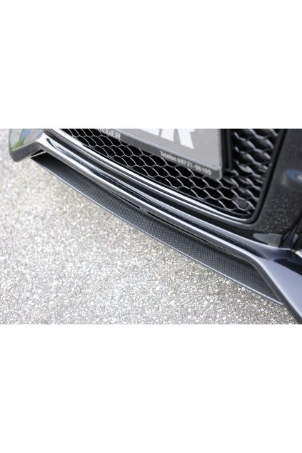 Rieger lipa pod přední nárazník Rieger pro Audi TT 8J kupé, roadster, 09/06-, plast ABS s povrchovou úpravou Carbon-Look