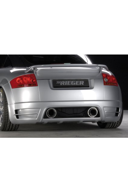 Rieger spoiler pod zadní nárazník new Design pro Audi TT 8N kupé, roadster r.v. 98-03, plast ABS bez povrchové úpravy