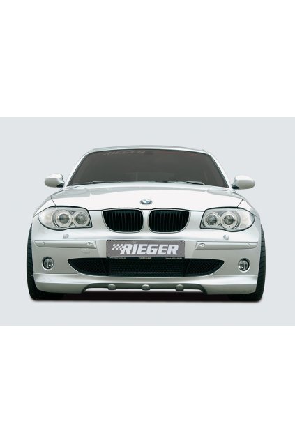 Rieger spoiler pod přední nárazník pro BMW řada 1 E87 4-dvéř. před faceliftem, r.v. 09/04-03/07, plast ABS bez povrchové úpravy