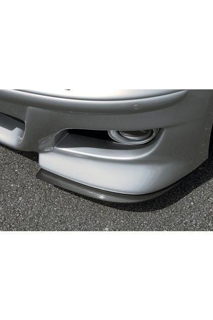 Rieger lipa pod přední nárazník Rieger pro BMW řada 1 E87 sedan před faceliftem, 09/04-03/07, plast ABS s povrchovou úpravou Carbon-Look