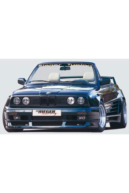 Rieger přední nárazník pro BMW řada 3 E30, GFK (laminát)