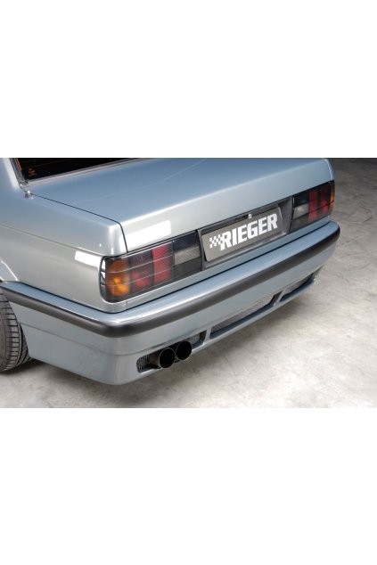 Rieger zadní nárazník pro BMW řada 3 E30 kabriolet, kupé, sedan, touring, plast ABS bez povrchové úpravy