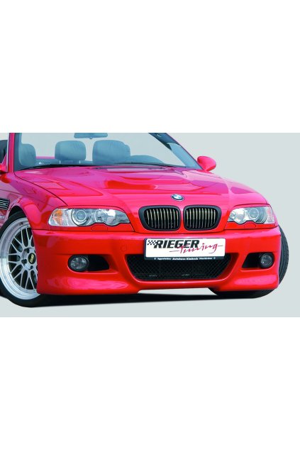 Rieger přední nárazník pro BMW řada 3 E46 kabriolet, kupé vč. faceliftu, plast ABS bez povrchové úpravy