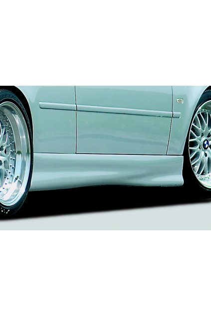 Rieger boční práh mont. strana pravá pro BMW řada 3 E46 compact, sedan, touring vč. faceliftu, r.v. 02/02-, 02/98-12/01, plast ABS bez povrchové úpravy