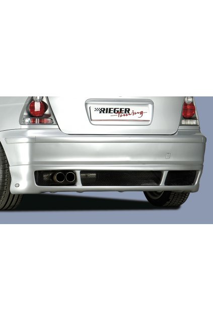 Rieger spoiler pod zadní nárazník pro BMW řada 3 E46 compact po faceliftu r.v. 02/02-, plast ABS bez povrchové úpravy