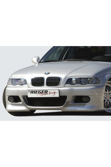 Rieger kompletní přední nárazník M3-Look pro BMW řada 3 E46 sedan, touring, plast ABS bez povrchové úpravy, pouze pro diesel