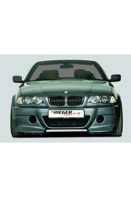 Rieger kompletní přední nárazník CS-Look pro BMW řada 3 E46 sedan, touring, plast ABS bez povrchové úpravy