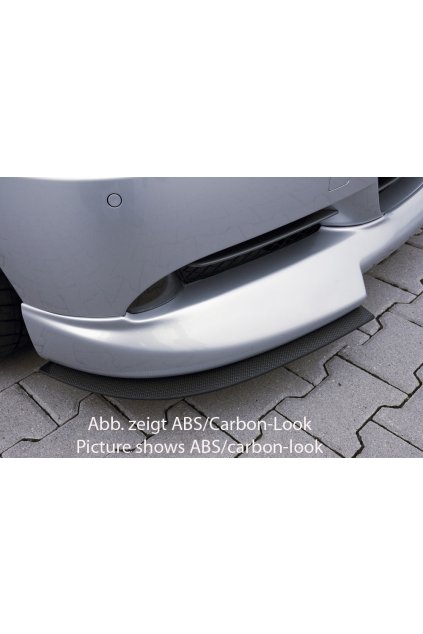Rieger lipa pod přední nárazník Rieger pro BMW řada 3 E90, E91 sedan, touring před faceliftem, 03/05-08/08, 08/05-08/08, plast ABS bez povrchové úpravy, pod přední spoiler Rieger obj. kód K 00053400